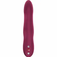 fun factory stronic wave wine red - pulsacyjna maszyna intymna, silikonowa