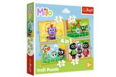 PUZZLE 4w1 Poznaj Milo i jego przyjaciol 34654