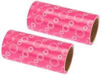 Dwie wymienne rolki do czyszczenia ubrań różowe 41333