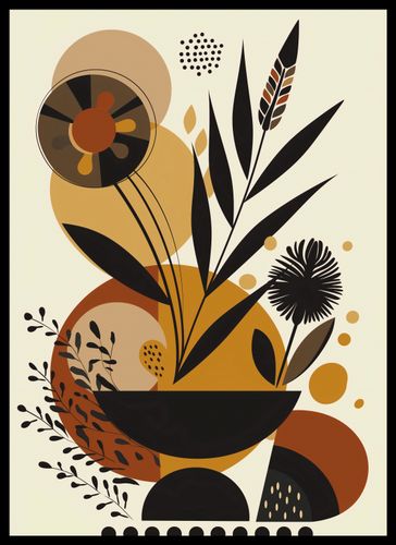 Plakat 39,5x55cm Ogrody Geometryczne na Arena.pl