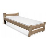 Łóżko DREWNIANE SOSNOWE 90X200 + STELAZ + MATERAC