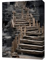 Obraz 50x70cm Schody do Nieznanego