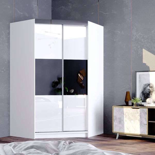 Garderoba Szafa Narożna PARIS drzwi przesuwne zdjęcie 7