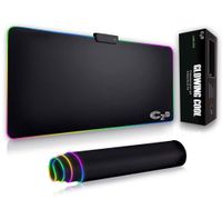 podkładka gamingowa led pod mysz xxl 80x30 cm