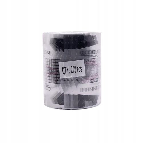 Formy do przedłużania paznokci Szablony Motylki Transparentne 200szt Indigo na Arena.pl