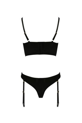 bielizna lara set black s/m   casmir na Arena.pl