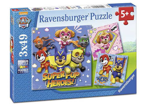 Ravensburger Psi Patrol 3x49 elementów na Arena.pl