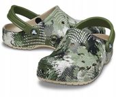 Damskie Lekkie Klapki Chodaki Crocs Baya Seasonal Printed 206230 Clog 39-40