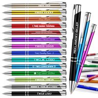 DŁUGOPISY REKLAMOWE Z GRAWEREM GADŻETY REKLAMOWE Z LOGO NAPISEM 100 SZTUK