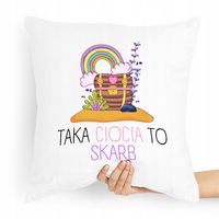 Poduszka Dla Cioci Taka Ciocia To Skarb Prezent Z Nadrukiem Ze Zdjęciem