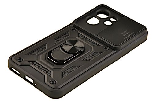 Pancerne etui Armor z osłoną aparatów do Oppo Reno14 F 5G / Reno14 FS 5G czarny na Arena.pl