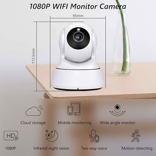 Kamera wewnętrzna WLAN 1080p 360° SD na Arena.pl