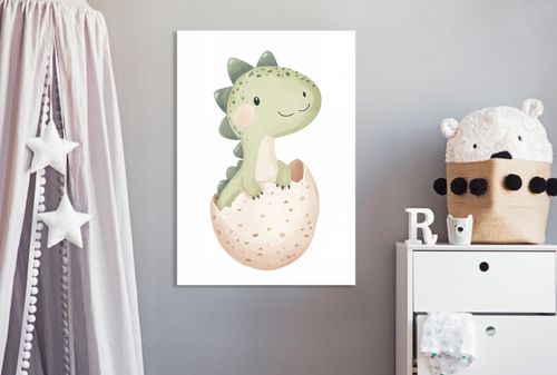 Obraz 50x70cm Wzory dla Dzieci, Chłopca Do Pokoju - Jajko na Arena.pl