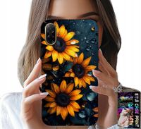 ETUI DO SAMSUNG GALAXY A07 4G - SŁONECZNIKI, SŁONECZNIK, KWIECISTE WZORY