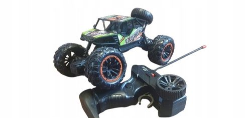 SAMOCHÓD ZDALNIE STEROWANY TERENOWY, AUTO NA PILOTA, DUŻY, AKU+EBOOK+GRATIS na Arena.pl