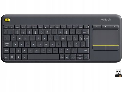 Klawiatura LOGITECH K400 Plus Szary na Arena.pl
