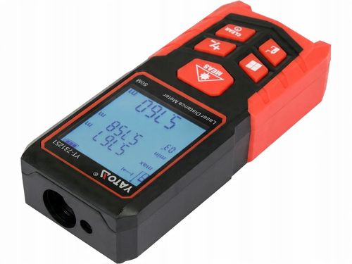 Dalmierz LASEROWY cyfrowy MIERNIK ODLEGŁOŚCI 50m pomiar odległości kubatury na Arena.pl