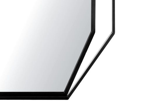 Lustro Ścienne 80 X 60 Cm Czarne Nire na Arena.pl