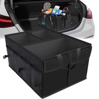 ORGANIZER DO BAGAŻNIKA CZARNY TORRBA DO SAMOCHODU NA ZAKUPY KUFER