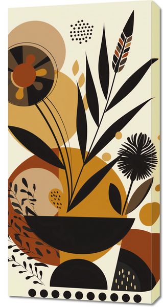 Obraz 50x100cm Ogrody Geometryczne zdjęcie 1