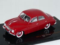 IXO SKODA 1200 Sedan 1952 Dark Red 1:43