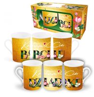 zestaw 2 kubków NBC wysokich 290ml - Kocham Cię Babciu, Kocham Cię Dziadku