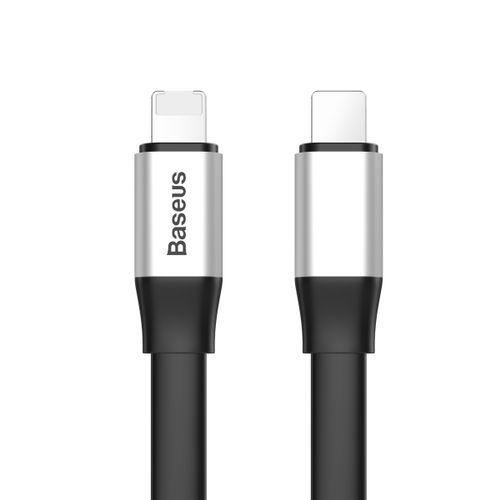 Kabel USB Micro Iphone 2w1 Baseus Portable 1,2m 2A srebrny na Arena.pl
