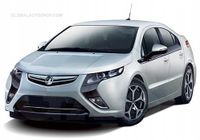 Vauxhall Ampera - Chromowane Listwy Grill Atrapy Zderzaka Tuning