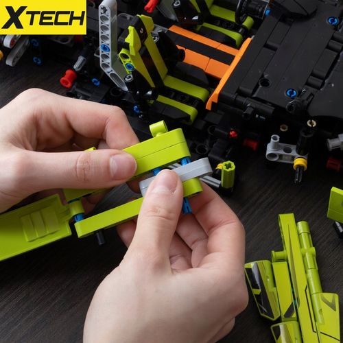 KLOCKI LAMBORGHINI TECHNICZNE AUTO SPORTOWE WYŚCIGOWE XTECH 1254 ELEMENTY na Arena.pl