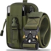 SASZETKA NERKA TAKTYCZNA WOJSKOWA SURVIVAL MILITARNA KIESZEŃ + PAS PASEK