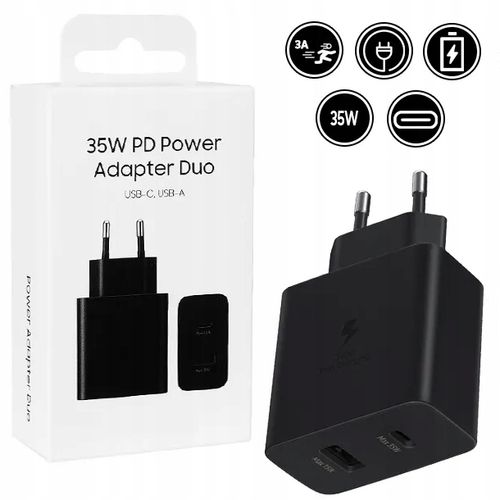 SZYBKA ŁADOWARKA DUO 2x USB 35W 1x USB-A + 1x USB-C DLA SAMSUNG GALAXY DUO na Arena.pl