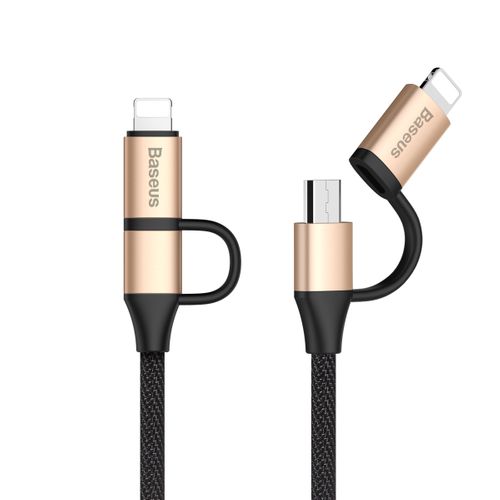 Kabel 2w1 micro USB +Lightning Iphone Baseus Yiven na Arena.pl