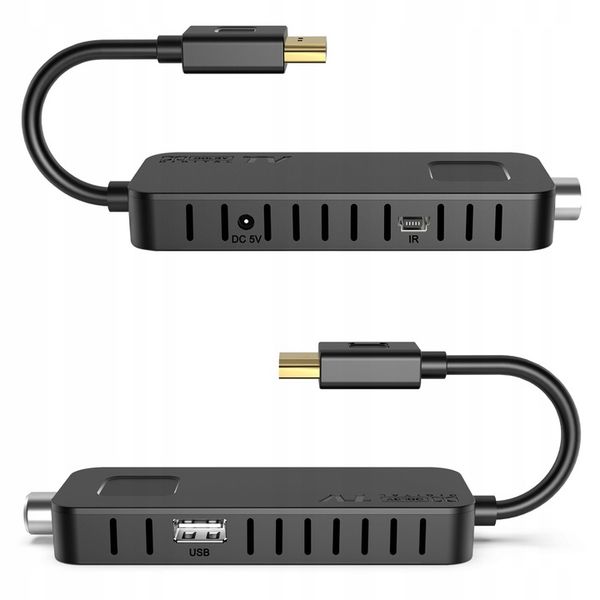 Tuner dekoder dvbt2 hevc mini stick tv naziemnej zdjęcie 8