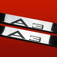 Listwa progowa AUDI A3 8L Stal nierdzewna 304 połysk  2szt