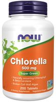 NOW FOODS Chlorella 500 mg (200 tabl.)