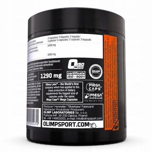 OLIMP CREATINE 1000 MC 180kaps MONOHYDRAT KREATYNA na Arena.pl