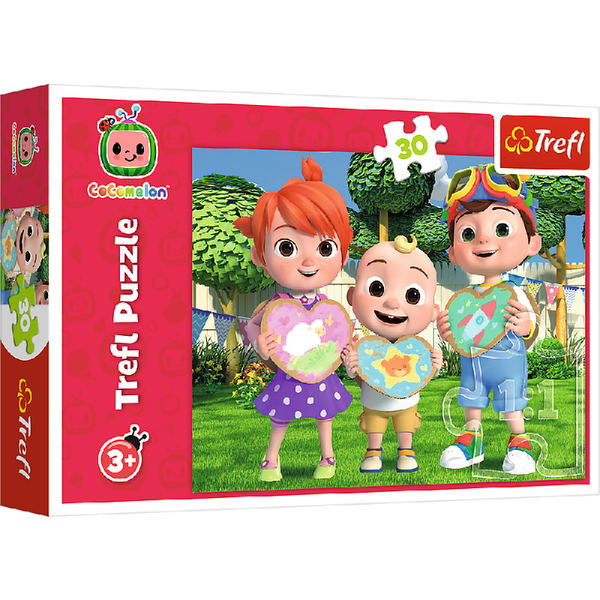 TREFL 18295 Puzzle 30 Cocomelon, Bawmy się razem ! zdjęcie 1