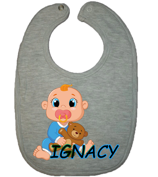 Śliniaczek Bawełniany Ignacy zdjęcie 1