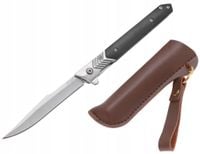 NÓŻ MYŚLIWSKI Scyzoryk Składany Turystyczny Z Pokrowcem 180335