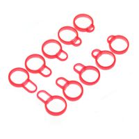 Gumki uszka sportowe do słuchawek SONY Linkbuds WF-L900 czerwone