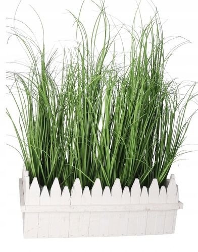 DONICZKA OSŁONKA DREWNIANA KORYTKO DONICZKI 31CM na Arena.pl