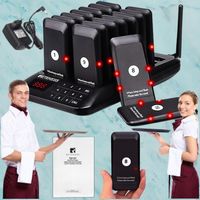 Przywoływacz klientów pager restauracja zestaw 16 szt klawiatura dotykowa