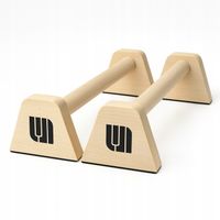 PARALETKI DREWNIANE WOODLETS - 50 CM UCHWYTY DO POMPEK UNCONTROL