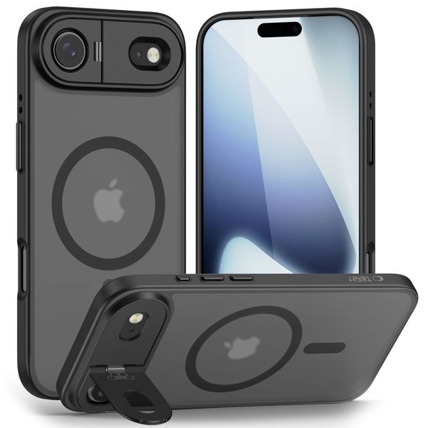 Etui TECH-PROTECT Magstand do iPhone 17 Air Czarne zdjęcie 1