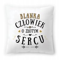 Poduszka Dla Blanki Na Urodziny Na Prezent Z Nadrukiem Ze Zdjęciem