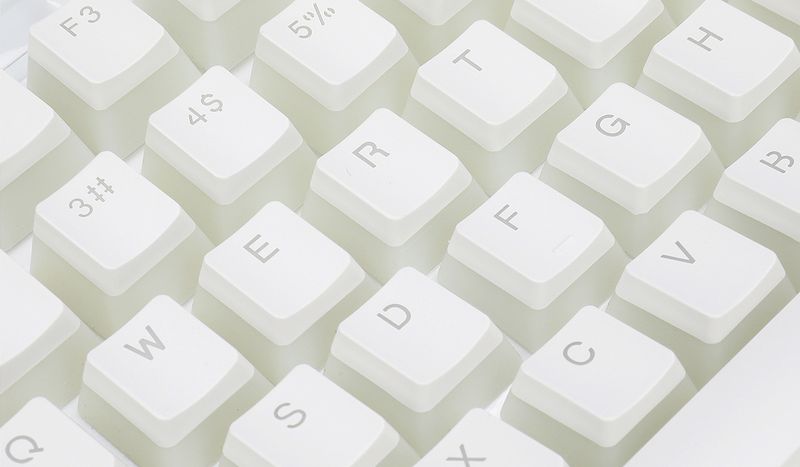 Keycaps Redragon PBT Doubleshot keycaps (białe) zdjęcie 8