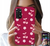 ETUI DO XIAOMI NOTE 11 PRO - WISIENKI, WIŚNIE NA BORDOWYM TLE + FOLIA