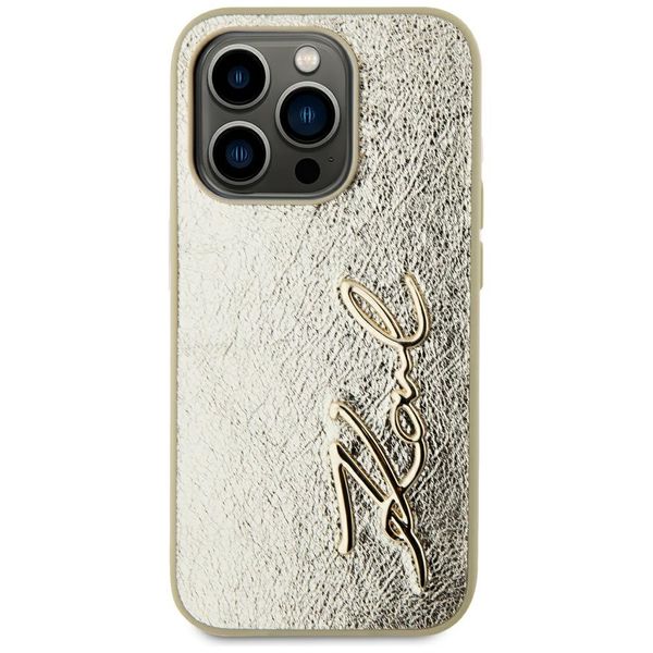 Etui Karl Lagerfeld do iPhone 15 Pro Max, Złoty zdjęcie 3