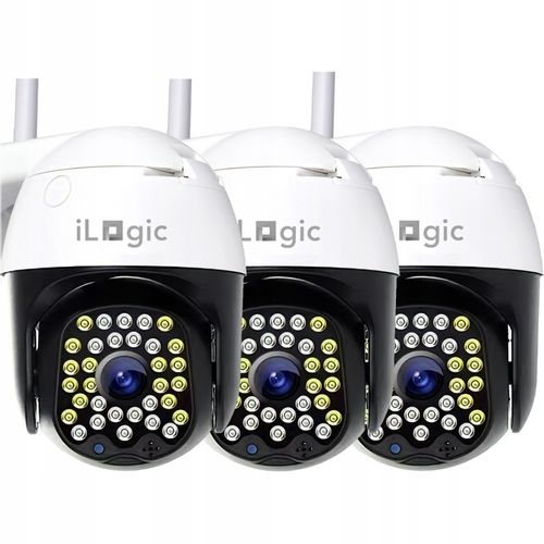 KAMERA ZEWNĘTRZNA OBROTOWA IP WiFi 3Mpx TUYA Bezprzewodowa Full HD 4x ZOOM na Arena.pl