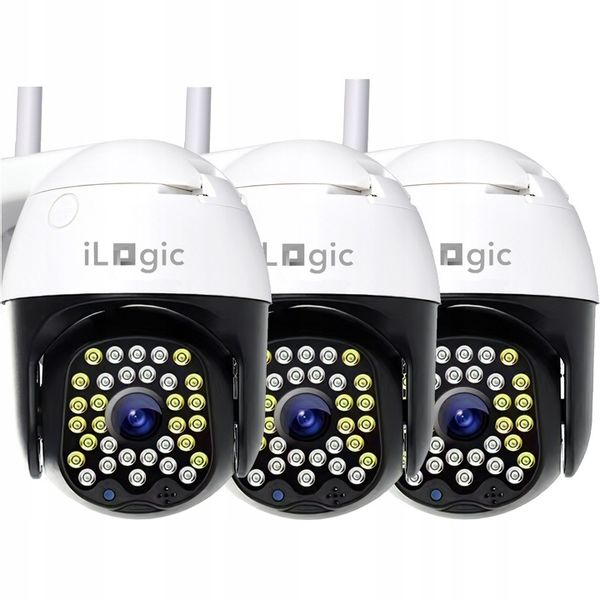 KAMERA ZEWNĘTRZNA OBROTOWA IP WiFi 3Mpx TUYA Bezprzewodowa Full HD 4x ZOOM zdjęcie 7